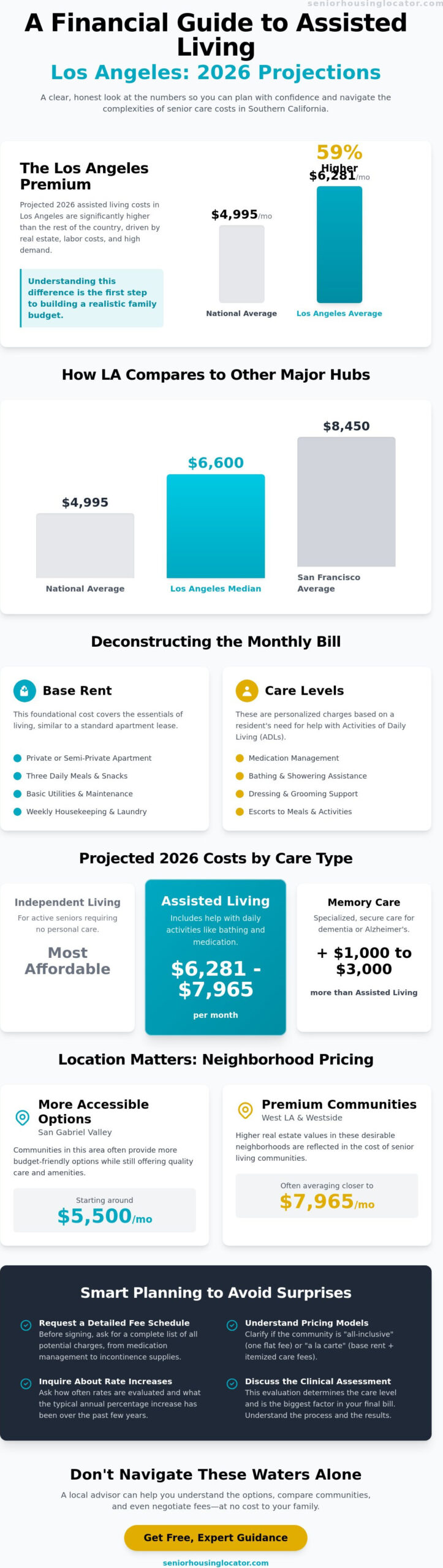 Assisted Living Costs in Los Angeles: Your Complete 2026 Pricing Guide