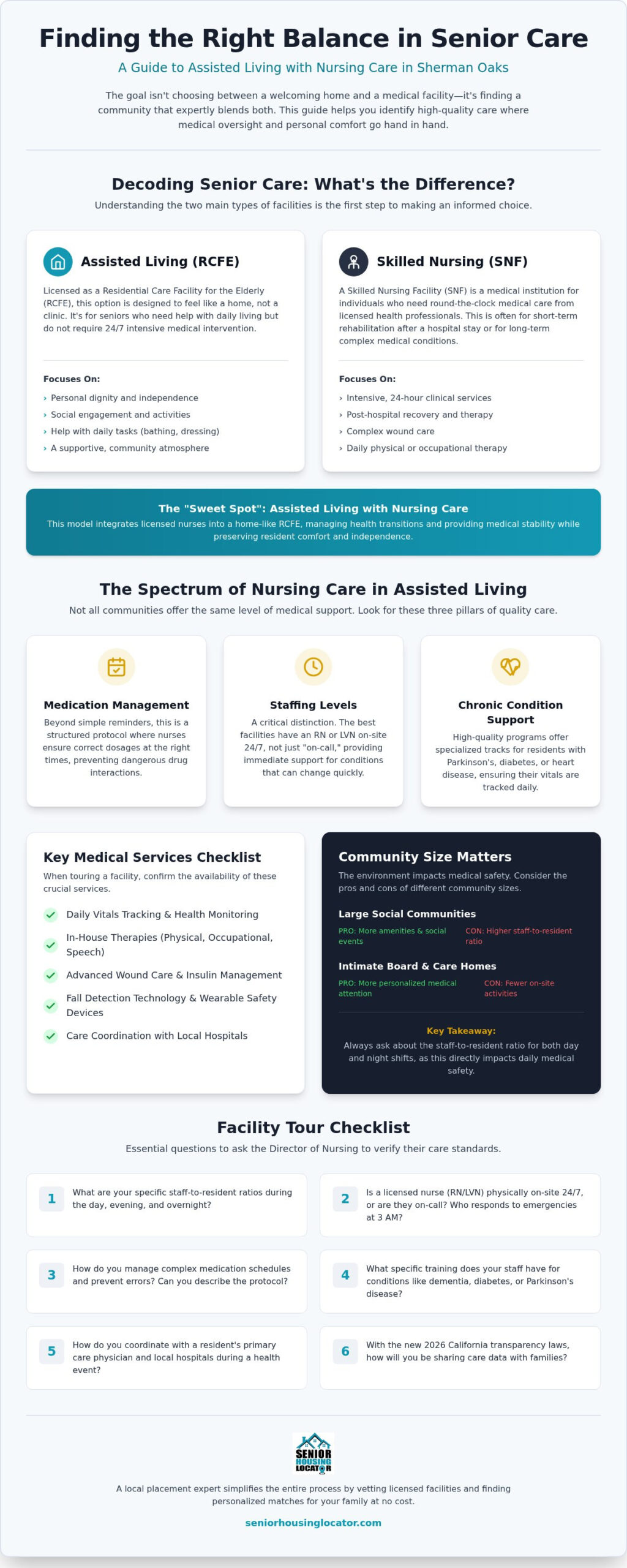 Assisted Living with Nursing Care in Sherman Oaks: A 2026 Family Guide